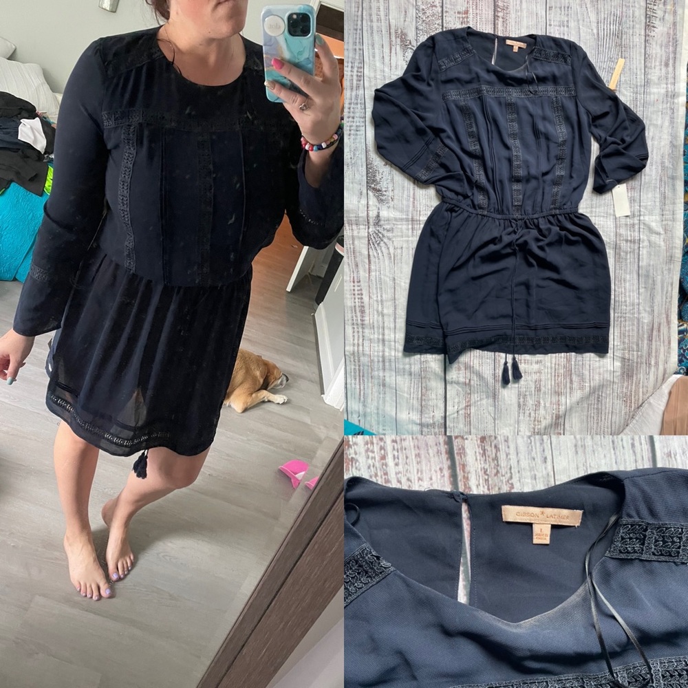 Navy dress